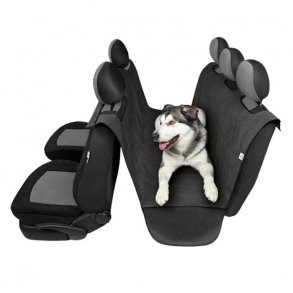 Hundetppe i sort polypropylen 160x127