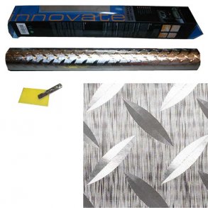 Interi�r stylingfilm - d�rkplade alu.