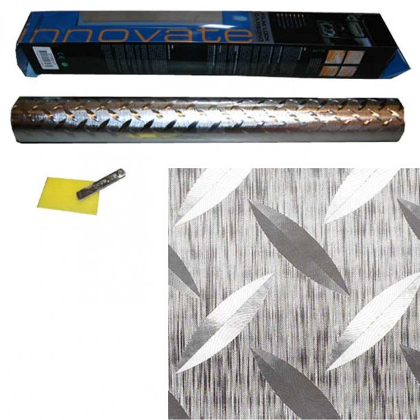 Interi�r stylingfilm - d�rkplade alu.