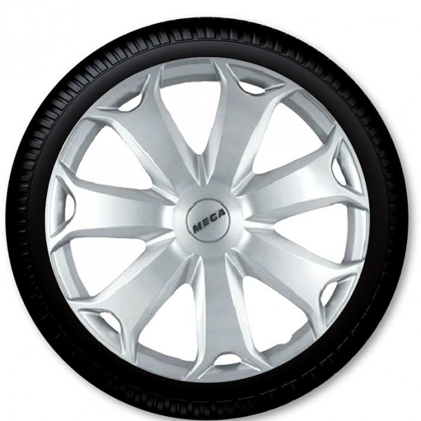 15" mega s�lv hjulkapsels�t