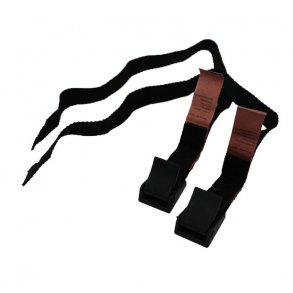 Bagageremme 40cm/18mm 2 stk. sort