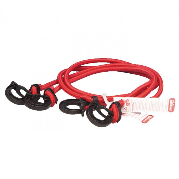 Bagagestrop 100cm r�d 2 stk.