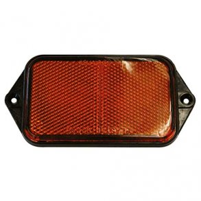 Refleks rektangulr gul