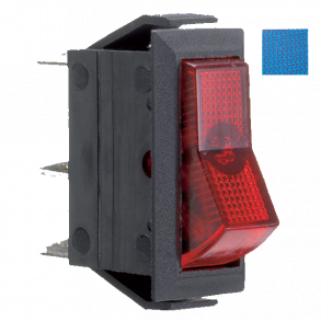 Kontakt firkantet on/off bl 16amp