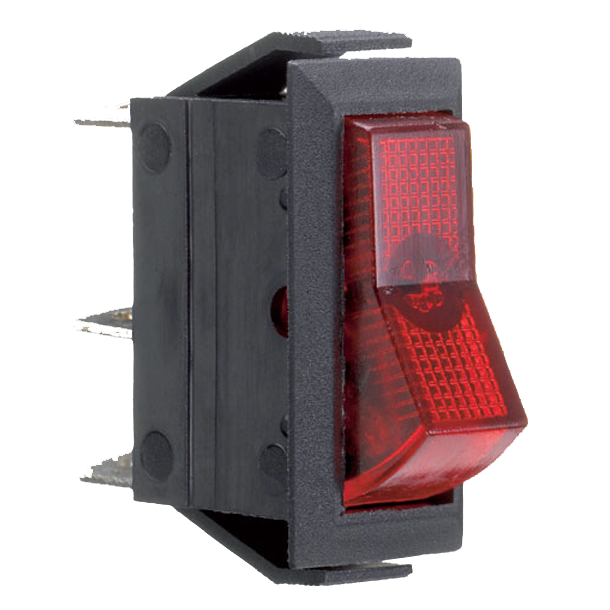 Kontakt firkantet on/off rd 16amp