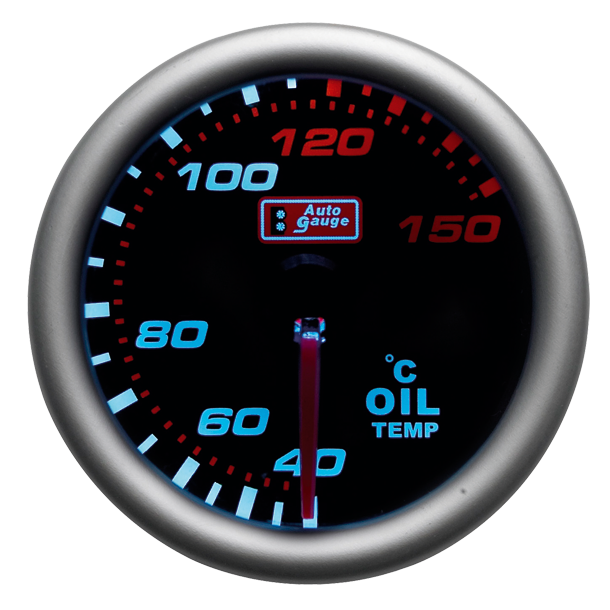 Olietemperatur-m�ler "smoke" 52mm