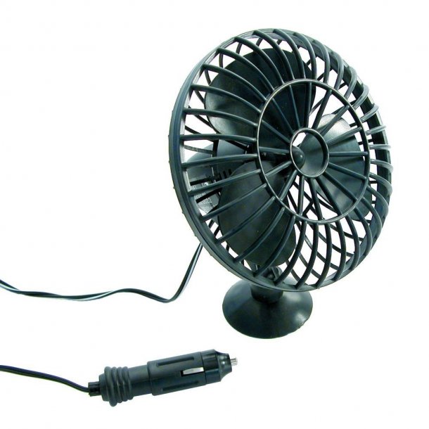 Ventilator m/sugekop 12V 