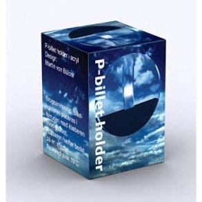 P-billet holder De-luxe Design af Martin von Blow