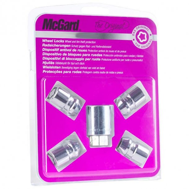 Mcgard lsemtrik m12x1.50 kegle krom