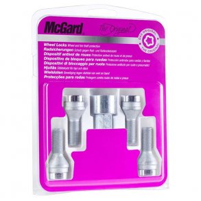 Mcgard lsebolt m14x1.50 kegle krom