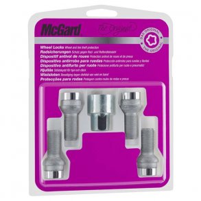 Mcgard lsebolt m14x1.50 kugle krom