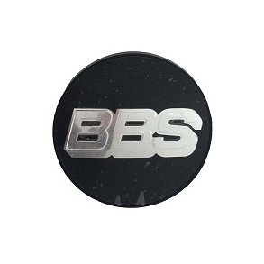 BBS centerkapsel  56,0mm slv/sort
