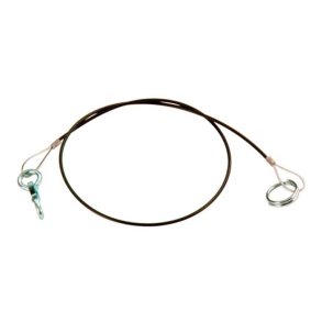 Sikringswire for trailerbremse 110 cm.100N/98kg plastb