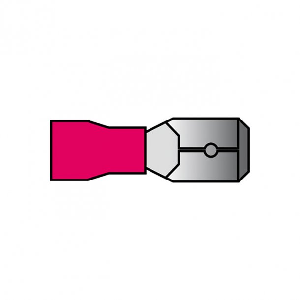 Kabelsko rd han flad 0,5-1,5mm2 10 stk.