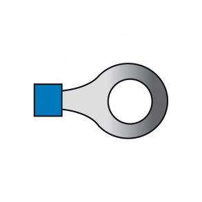 Kabelsko bl ring 6,4mm 1,5-2,5mm2 10 st