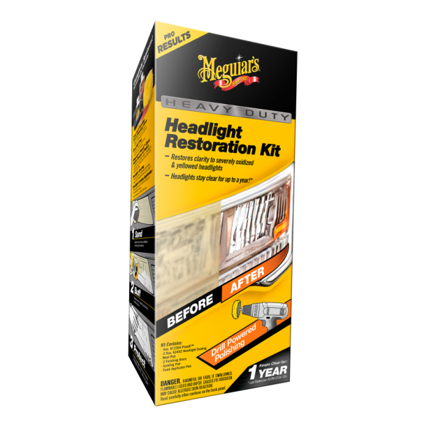 Meguiars Heavy Duty Headlight Restoration Kit