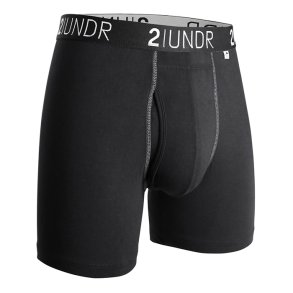 2UNDR Swing shift boxershorts sort str. S