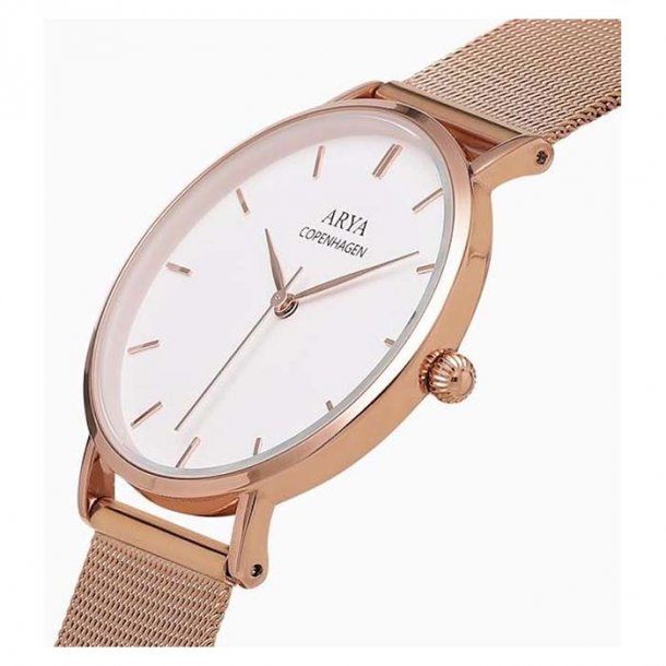 Arya Copenhagen Ethereal - Rose Gold Mesh dameur