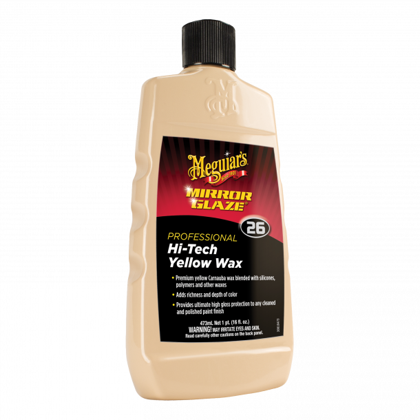 Meguiars Mirror Glaze Hi-Tech Yellow Wax (473ml)