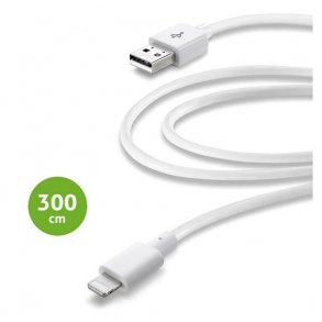 Cellularline data-/ladekabel, lightning fast charge