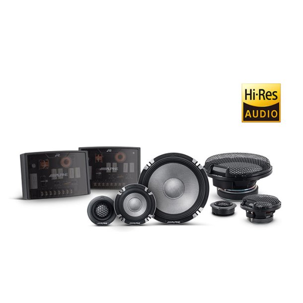 Alpine R2-S653 16.5CM hjttaler 3 vejs komponent st