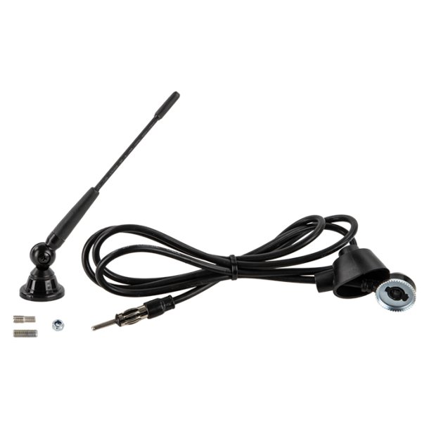 Tagantenne til AM/FM med en 0-180 GR. hldning 14cm