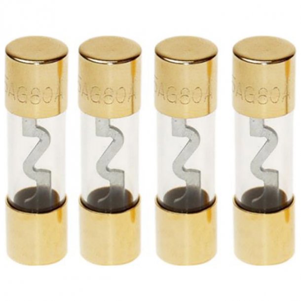 ACV AGU sikring 60amp 4stk guld