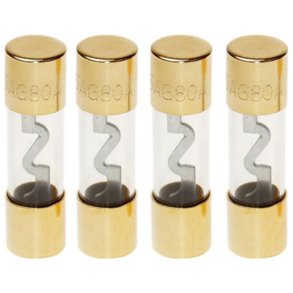 ACV AGU sikring 80amp 4stk guld