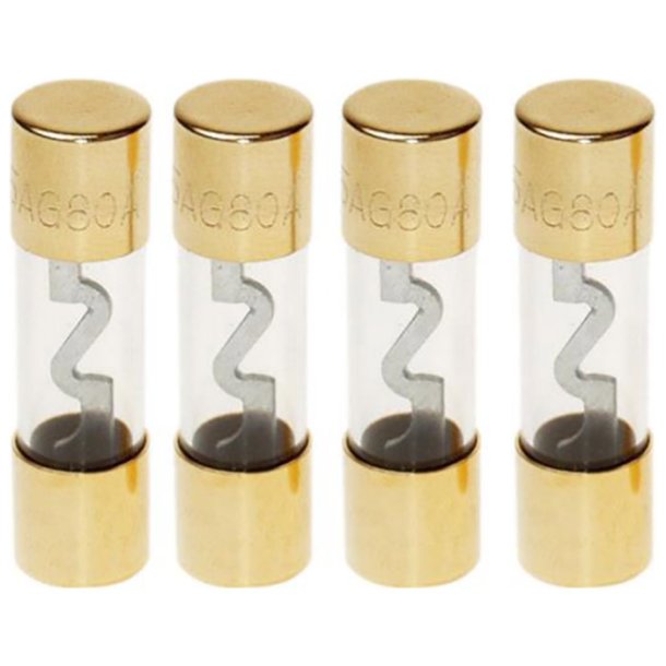 ACV AGU sikring 80amp 4stk guld