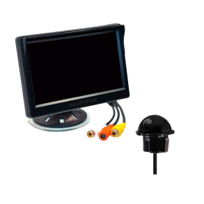 Ampire bakkamera st med kamera og skrm KCX403+RVM051