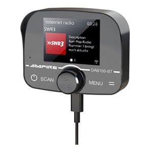 Ampire h�ndfri telefoni med DAB+ og A2DPstreamin