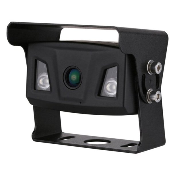 Ampire Farve bakkamera med IR universal sort 10m kabel