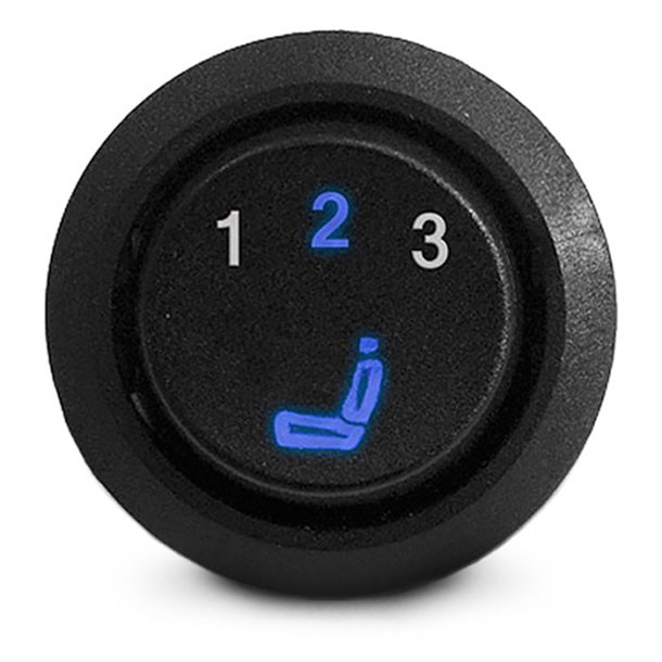 Ampire reserveknap til sdevarmest m. 3 niveauer