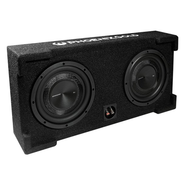 Phoenix Gold 2X8" 250 W RMS 2Ohm passiv sub. box