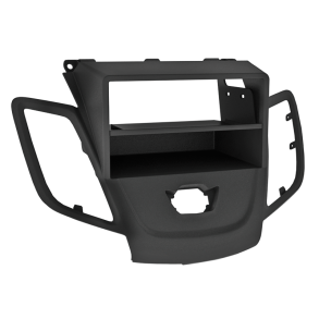 Radioramme 2-DIN Fiesta 09-> sort med rum
