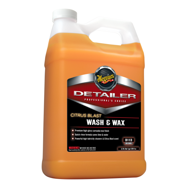 Meguiars Citrus Blast Wash &amp; Wax 3,78 Ltr