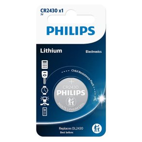 Philips CR2430 Knapcelle batteri 3V