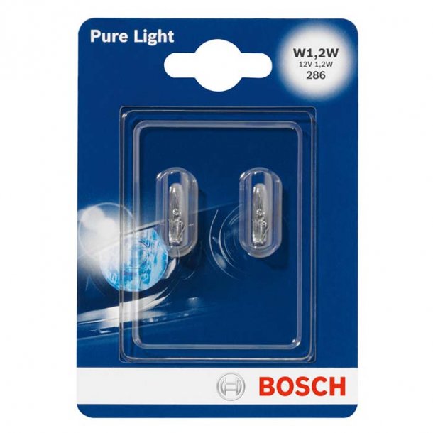 Pre Bosch Pure Light,T5 1,2W,2 stk.,12v,W2x4,6d
