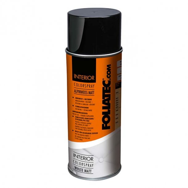 Foliatec Interi�r Colour spray hvid mat 400 ml