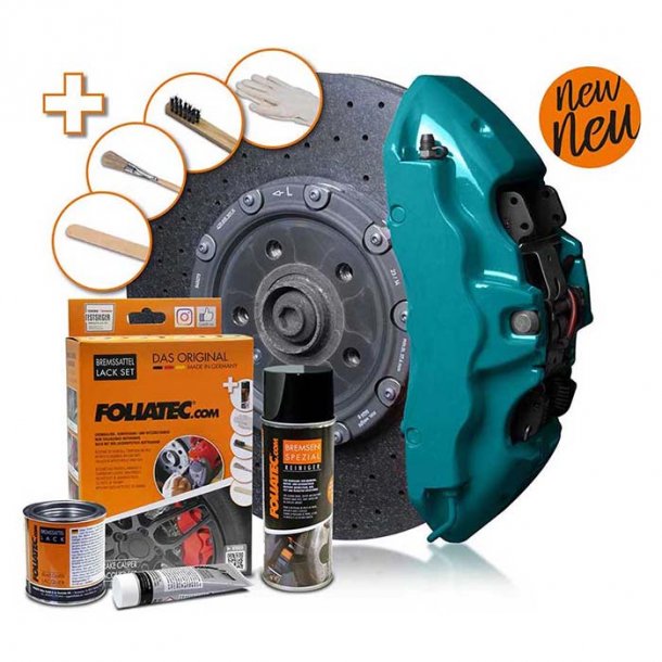 Foliatec Bremsekaliberlak miami beach blue, pensel