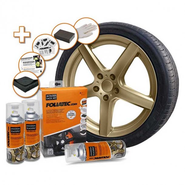 Foliatec f�lgmaling kit 2K, blank bronze metallic