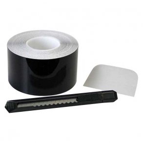 Foliatec Chrome delete folie s�t sort glans 5cm x 15M