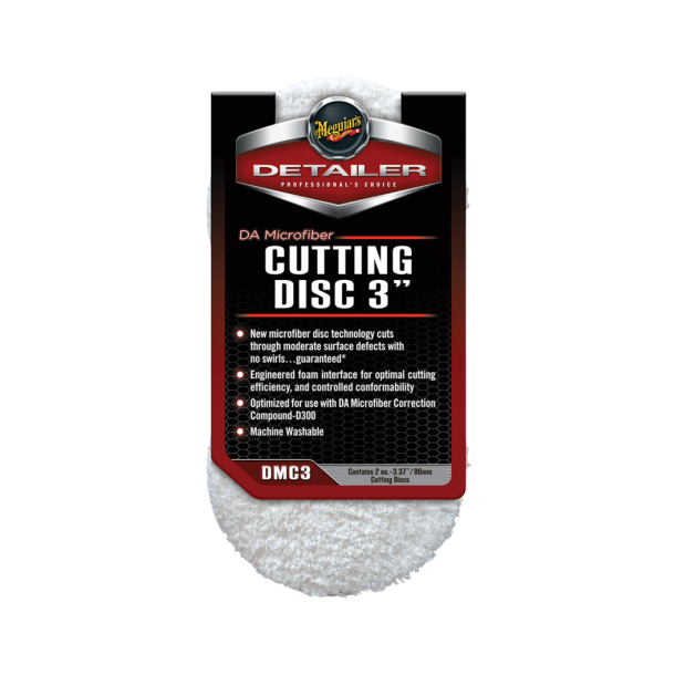 Meguiars DA Microfiber Cutting Disc 3" (2 stk.)