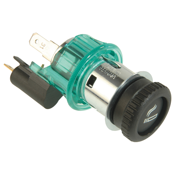 Cigartnder komplet med grn lys