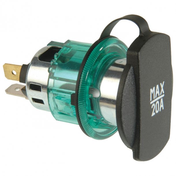 Cigartnderstik med lys