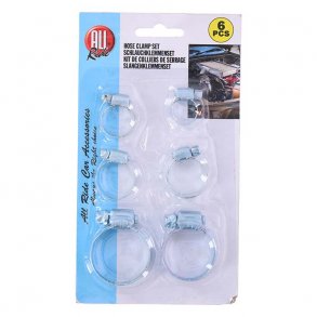 Allride slangeklemmer, 6 stk.