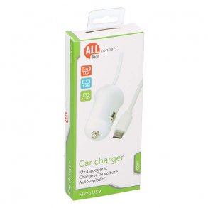 Allride Connect 2,0 cigarett�nder oplader, Micro-USB, 1