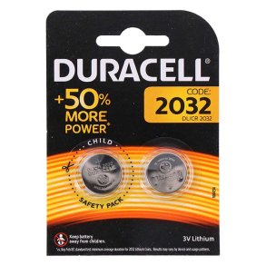 Duracell batteri, Cr 2032. 2 stk.