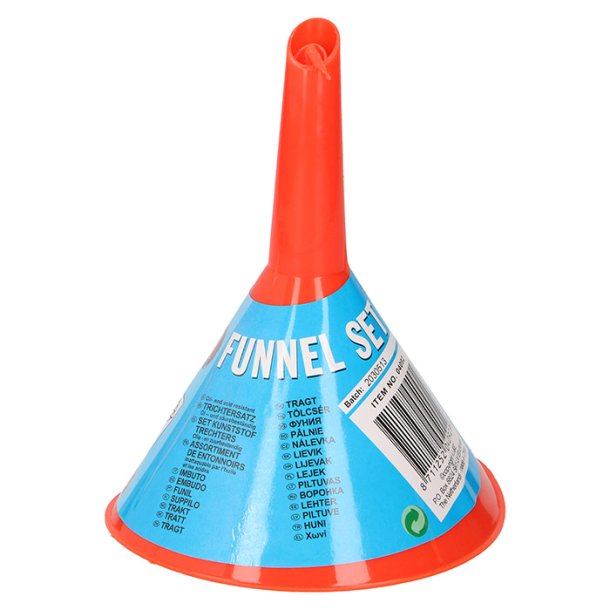 Tragts�t med 4 tragte