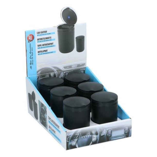 Allride askebger med LED lys display m. 6 stk.